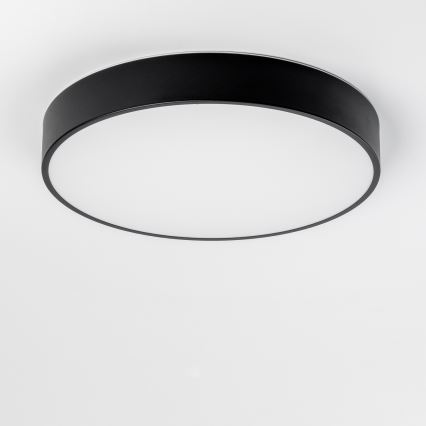 Brilagi - Plafón LED para baño POOL LED/36W/230V 3000/4000/5500K Ø 40 cm IP54 negro
