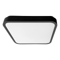 Brilagi - Luminaria de techo LED para baño ZENNA LED/18W/230V 28,5x28,5 cm IP44 negra