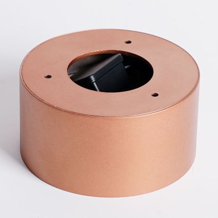 BRILAGI - Lámpara de techo LED para exterior FORIS LED/14W/230V, Ø 12 cm, bronce, IP44