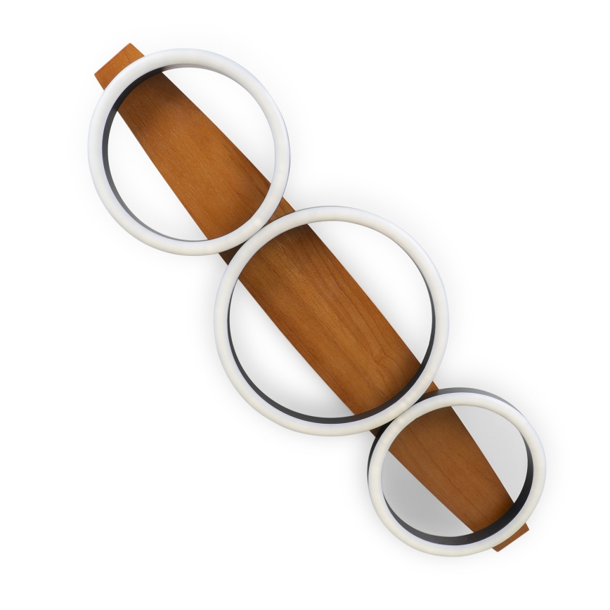 BRILAGI - Luminaria de techo LED PLANK 28W/230V 4000K 25x70 cm madera