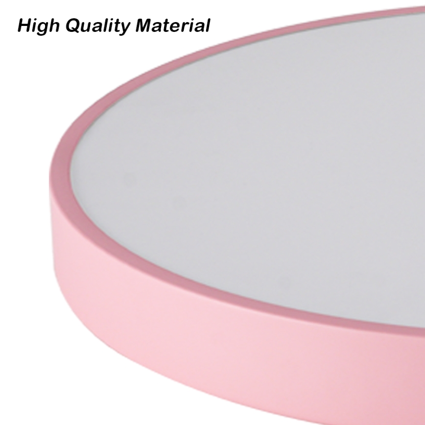 Brilagi - Luminaria de techo LED POOL LED/100W/230V 3000/4000/6000K Ø 80 cm rosa