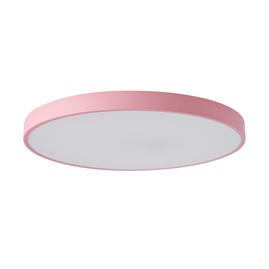 Brilagi - Luminaria de techo LED POOL LED/100W/230V 3000/4000/6000K Ø 80 cm rosa