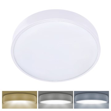 Brilagi - Luminaria de techo LED POOL LED/36W/230V 3000/4000/6000K Ø 30 cm blanca