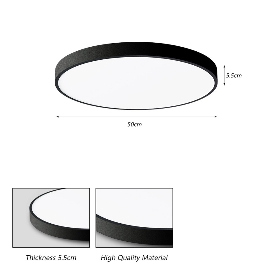 Brilagi - Luminaria de techo LED POOL LED/60W/230V 3000/4000/6000K 50 cm