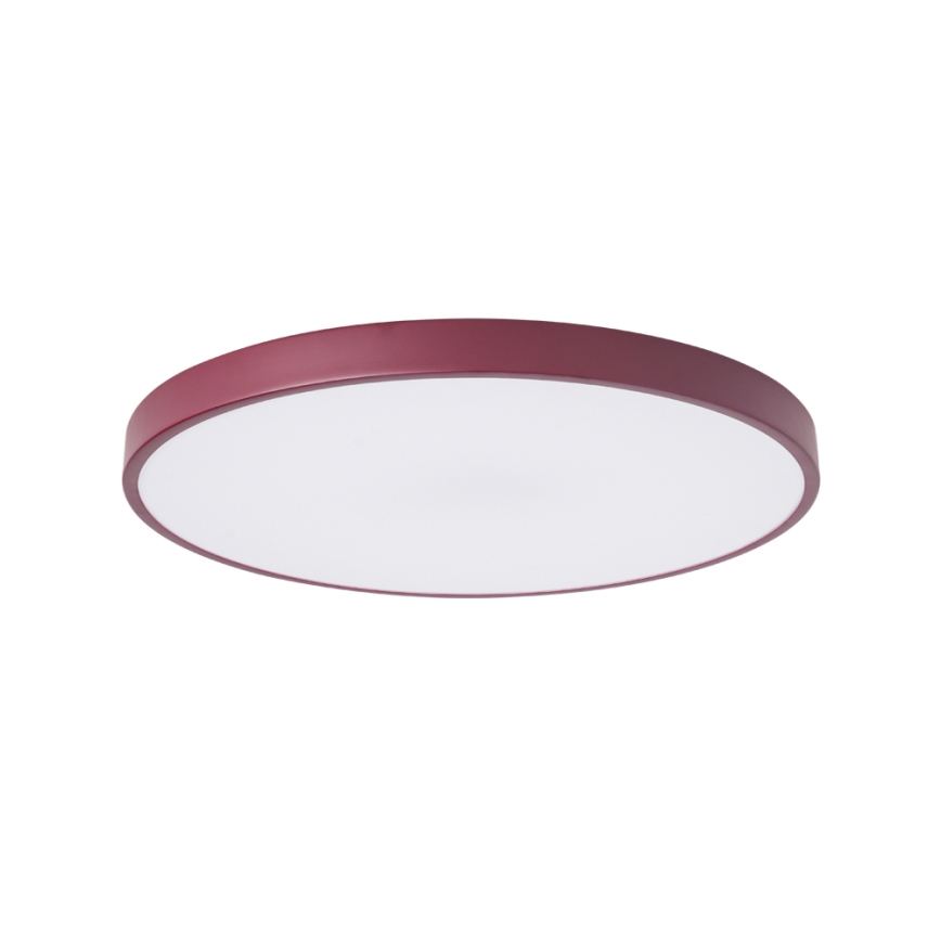 Brilagi - Plafón LED de techo POOL LED/60W/230V 3000/4000/6000K Ø 60 cm burdeos