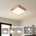 BRILAGI - Luminaria de techo LED POOL SQUARE LED/36W/230V 3000/4000/6000K 40x40 cm acabado en cobre