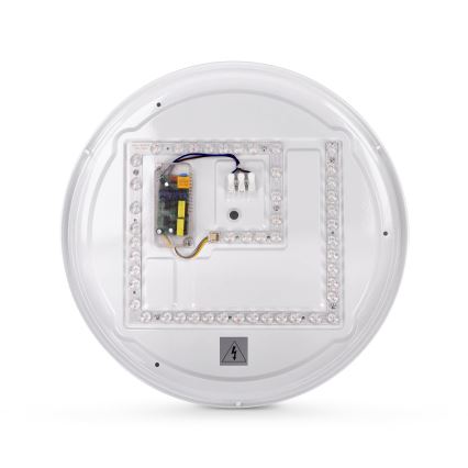 Brilagi - Lámpara de techo LED regulable ALSON LED/48W/230V 3000-6500K roble Ø 39,5 cm + mando a distancia