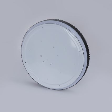 Brilagi - Luminaria de techo LED regulable CORVO LED/72W/230V 3000–6000K negra Ø 50 cm + mando a distancia