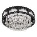 Brilagi - Luminaria de techo LED regulable CROWN LED/41W/230V 3000-6000K Ø 48 cm negra + mando a distancia
