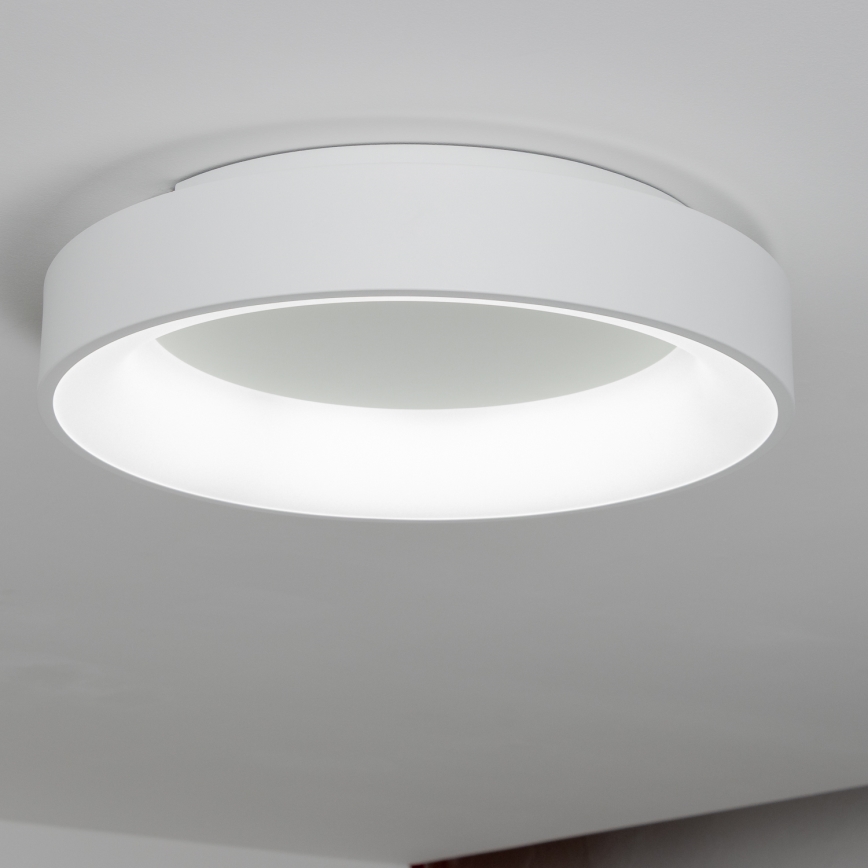 BRILAGI - Lámpara de techo LED regulable FALCON LED/80W/230V 3000-6500K Ø 60 cm blanca + mando a distancia