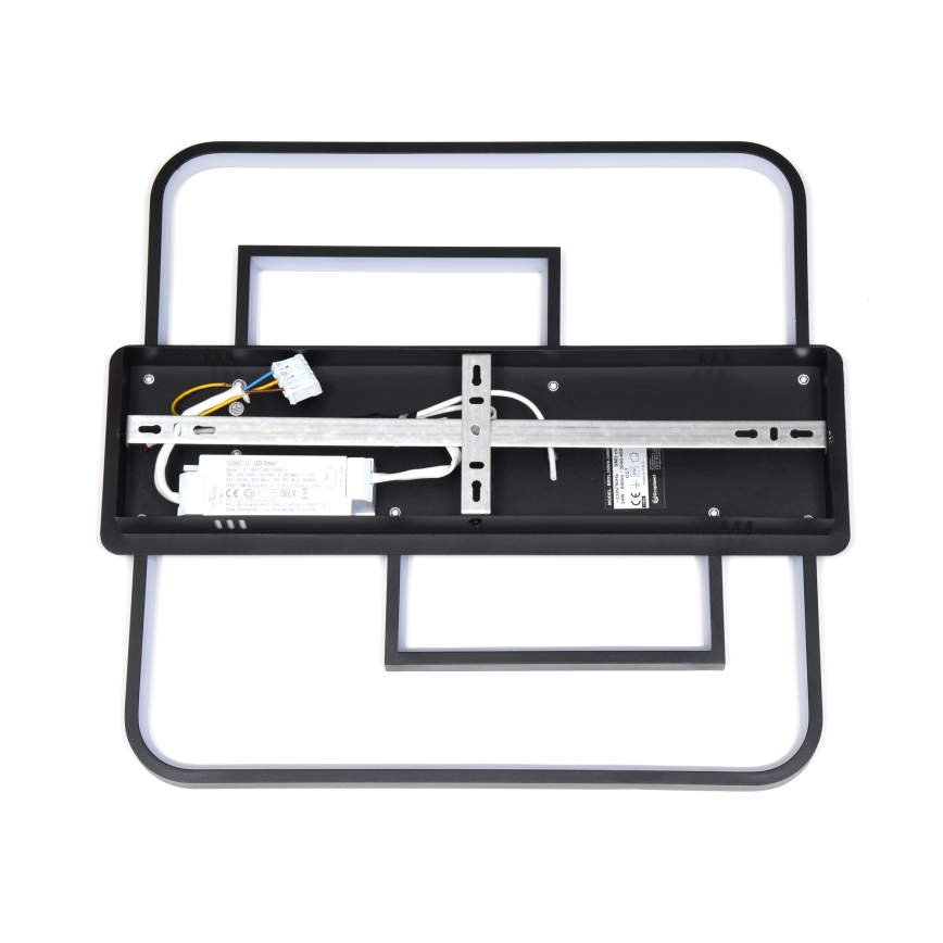 Brilagi - Plafón LED regulable FLARE LED/34W/230V 48x48 cm 3000-6000K + control remoto