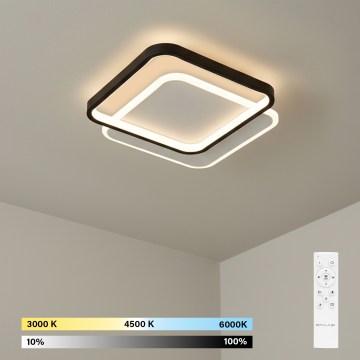 Brilagi - Luminaria de techo LED regulable FLARE LED/43W/230V 39,5x45 cm 3000/4000/6000K + mando a distancia