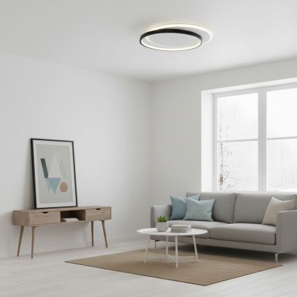 Brilagi - LED Luminaria de techo regulable FLARE LED/48W/230V 39,5x45 cm 3000/4000/6000K + control remoto