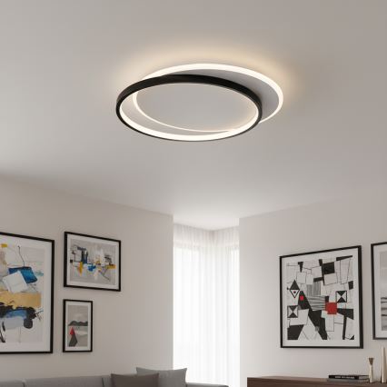 Brilagi - LED Luminaria de techo regulable FLARE LED/48W/230V 39,5x45 cm 3000/4000/6000K + control remoto