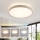 Brilagi - Luminaria de techo LED regulable GLASS POOL DOUBLE LED/48W/230V 3000-6000K 40 cm beige + mando a distancia