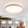 Brilagi - Luminaria de techo LED regulable GLASS POOL DOUBLE LED/60W/230V 3000-6000K 50 cm beige + control remoto