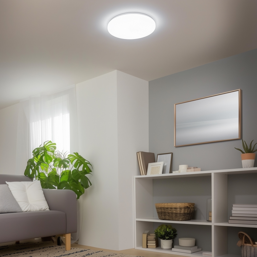 Brilagi - Lámpara de techo LED regulable SMART LED/24W/230V Ø 38 cm 2700-6500K Wi‑Fi Tuya + control remoto