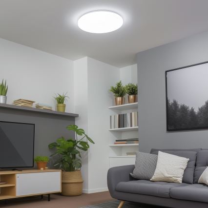 Brilagi - Lámpara de techo LED regulable SMART LED/24W/230V Ø 38 cm 2700-6500K Wi‑Fi Tuya + control remoto