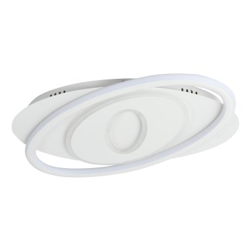 Brilagi - Luminaria de techo LED regulable IRIS LED/78W/230V 3000-6000K 37x49 cm blanca + mando a distancia