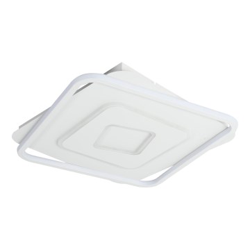 Brilagi - Luminaria de techo LED regulable IRIS LED/98W/230V 3000-6000K 50x50 cm blanca + control remoto
