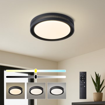 Brilagi - Luminaria de techo LED regulable KREON LED/54W/230V 3000-6000K blanco Ø 38 cm + mando a distancia