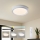 Brilagi - Luminaria de techo LED regulable KREON LED/54W/230V 3000-6000K negro Ø 38 cm + mando a distancia
