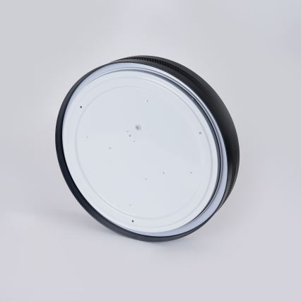Brilagi - Luminaria de techo LED regulable KREON LED/54W/230V 3000-6000K negra Ø 38 cm + mando a distancia