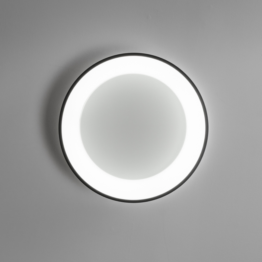 Brilagi - Luminaria de techo LED regulable FALCON LED/40W/230V 3000-6500K diámetro 45 cm negra + mando a distancia