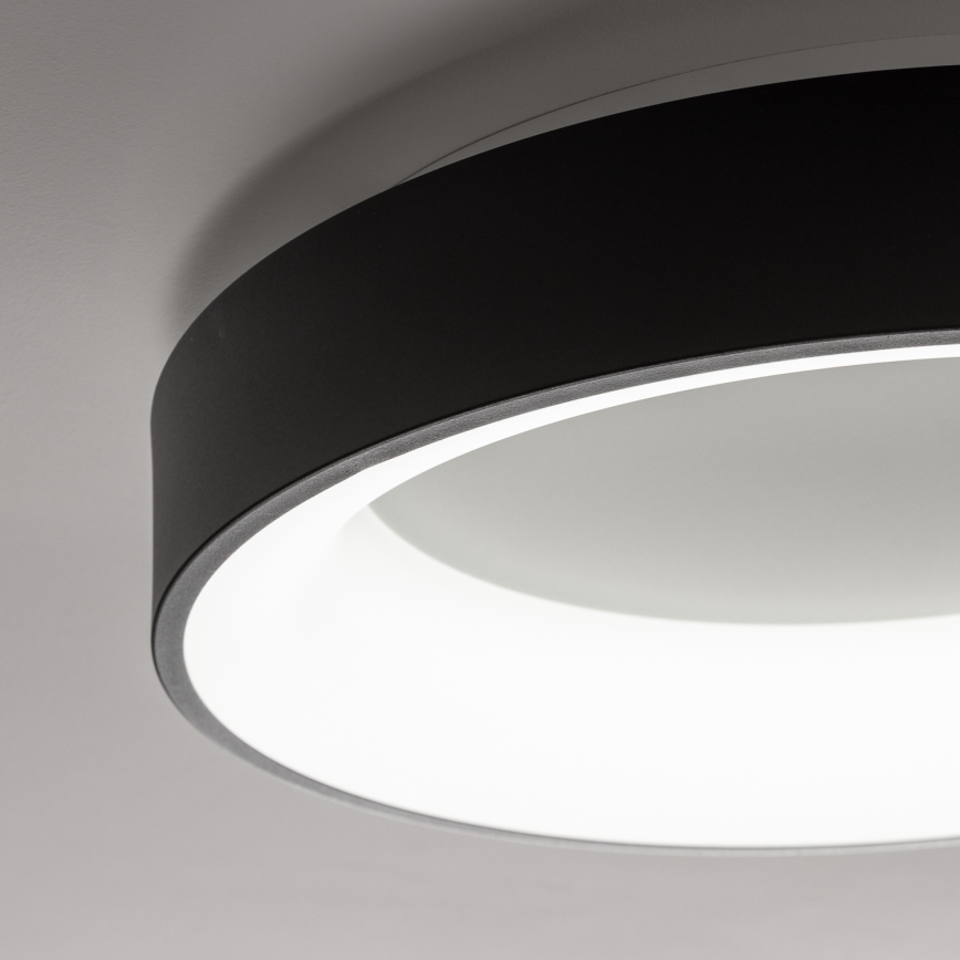 Brilagi - Luminaria de techo LED regulable FALCON LED/40W/230V 3000-6500K diámetro 45 cm negra + mando a distancia