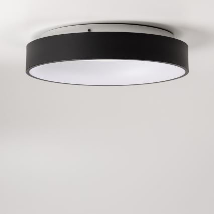 Brilagi - Luminaria de techo LED regulable FALCON LED/40W/230V 3000-6500K diámetro 45 cm negra + mando a distancia