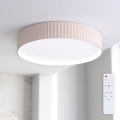 Brilagi - Luminaria de techo LED regulable LUCIA LED/48W/230V 3000-6500K Ø 41 cm beige + mando a distancia