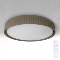Brilagi - Luminaria de techo LED regulable LUCIA LED/48W/230V 3000-6500K Ø 41 cm taupe + mando a distancia