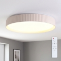 Brilagi - Luminaria de techo LED regulable LUCIA LED/60W/230V 3000-6500K diámetro 59 cm beige + mando a distancia