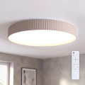 Brilagi - Luminaria de techo LED regulable LUCIA LED/60W/230V 3000–6500K Ø 59 cm taupe + mando a distancia