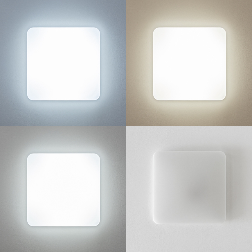Brilagi - Plafón LED regulable MILKY WAY LED/24W/230V 3000-6500K 37x37 cm + mando a distancia