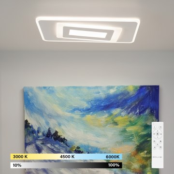Brilagi - Luminaria de techo LED regulable MODERN LED/51W/230V 3000-6000K 20x40 cm + mando a distancia