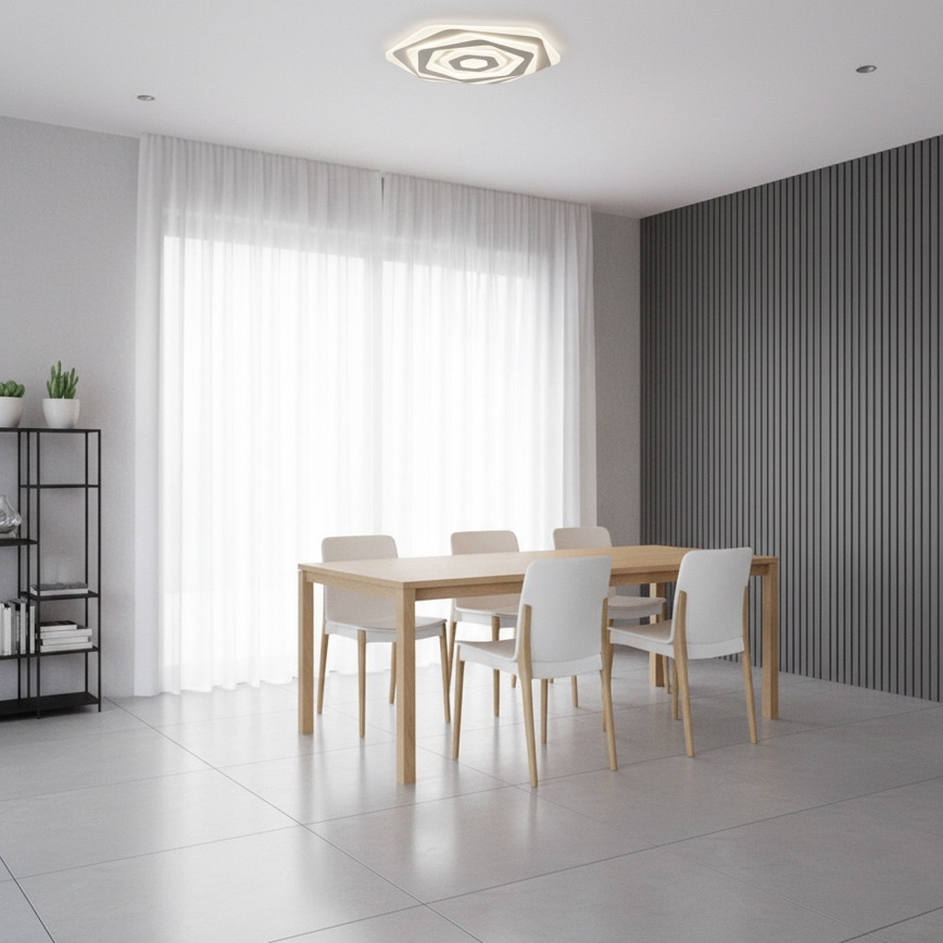 BRILAGI - Luminaria de techo LED regulable MODERN LED/85W/230V 3000-6000K Ø 53 cm + mando a distancia