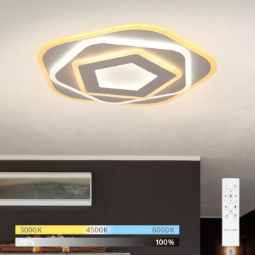 Brilagi - Luminaria de techo LED regulable MODERN MINI LED/53W/230V 3000-6000K Ø30 cm + mando a distancia