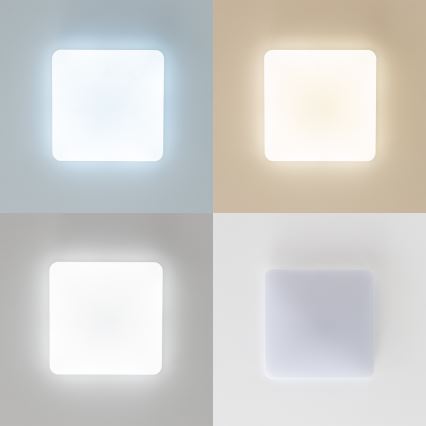 Brilagi - Lámpara de techo LED regulable OPAL LED/24W/230V 37,5x37,5 cm 3000/4000/6500K + mando a distancia