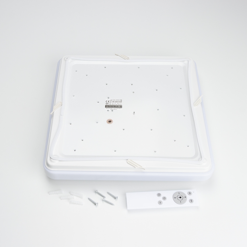 Brilagi - Lámpara de techo LED regulable OPAL LED/24W/230V 37,5x37,5 cm 3000/4000/6500K + mando a distancia
