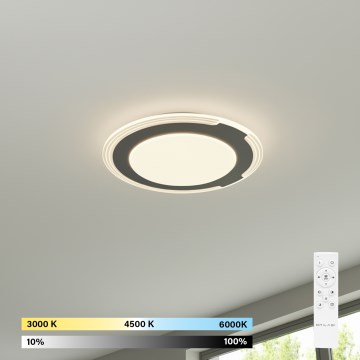 Brilagi - Luminaria de techo LED regulable ORELIS LED/80W/230V 3000-6000K Ø 50 cm + mando a distancia