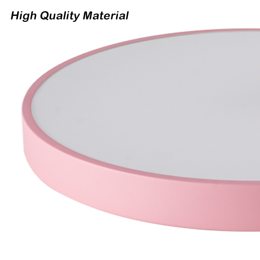 Brilagi - Lámpara de techo LED regulable POOL LED/48W/230V 3000-6000K Ø 40 cm rosa + mando a distancia
