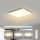Brilagi - Luminaria de techo LED regulable SLIMFRAME LED/36W/230V 45x45 cm 3000-6000K blanca + mando a distancia