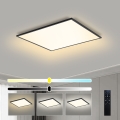 Brilagi - Luminaria de techo LED regulable SLIMFRAME LED/58W/230V 60x60 cm 3000-6000K negra + mando a distancia