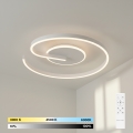 Brilagi - Luminaria de techo LED regulable SPIRAL LED/56W/230V Ø 50 cm 3000/4000/6000K + mando a distancia