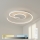 Brilagi - Luminaria de techo LED regulable SPIRAL LED/56W/230V Ø 50 cm 3000/4000/6000K + mando a distancia