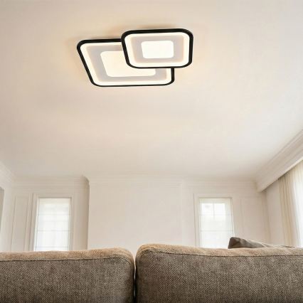 Brilagi - Luminaria de techo LED regulable TANDORA LED/49W/230V 50x50 cm 3000-6000K + mando a distancia