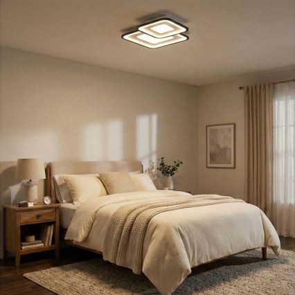 Brilagi - Luminaria de techo LED regulable TANDORA LED/49W/230V 50x50 cm 3000-6000K + mando a distancia