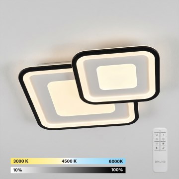 Brilagi - Luminaria de techo LED regulable TANDORA LED/49W/230V 50x50 cm 3000-6000K + mando a distancia