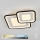 Brilagi - Luminaria de techo LED regulable TANDORA LED/49W/230V 50x50 cm 3000-6000K + mando a distancia